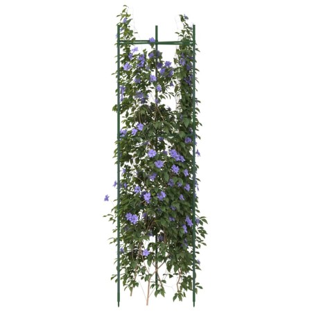 vidaXL Tomatenkäfig 2 Stk. 116 cm Stahl und PP