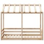 vidaXL Kinderbett mit Dach 70x140 cm Massivholz Kiefer vidaXL Kinderbett mit Dach 70x140 cm Massivholz Kiefer
