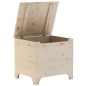 vidaXL Truhe mit Deckel RANA 60x49x54 cm Massivholz Kiefer vidaXL Truhe mit Deckel RANA 60x49x54 cm Massivholz Kiefer