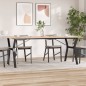 vidaXL Esstisch Y-Gestell 200x100x75cm Massivholz Kiefer und Gusseisen vidaXL Esstisch Y-Gestell 200x100x75cm Massivholz Kiefer und Gusseisen