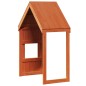 vidaXL Dach für Kinderbett Wachsbraun 55x99x139,5 cm Massivholz vidaXL Dach für Kinderbett Wachsbraun 55x99x139,5 cm Massivholz