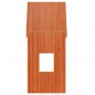 vidaXL Dach für Kinderbett Wachsbraun 60x89x134,5 cm Massivholz vidaXL Dach für Kinderbett Wachsbraun 60x89x134,5 cm Massivholz