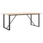 vidaXL Esstisch O-Gestell 200x100x75cm Massivholz Kiefer und Gusseisen vidaXL Esstisch O-Gestell 200x100x75cm Massivholz Kiefer und Gusseisen