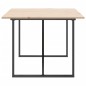 vidaXL Esstisch O-Gestell 200x100x75cm Massivholz Kiefer und Gusseisen vidaXL Esstisch O-Gestell 200x100x75cm Massivholz Kiefer und Gusseisen