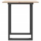 vidaXL Esstisch O-Gestell 60x60x75 cm Massivholz Kiefer und Gusseisen vidaXL Esstisch O-Gestell 60x60x75 cm Massivholz Kiefer und Gusseisen