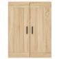 Highboard Sonoma-Eiche 69,5x34x180 cm Holzwerkstoff Highboard Sonoma-Eiche 69,5x34x180 cm Holzwerkstoff