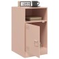 vidaXL Nachttische 2 Stk. Rosa 34,5x39x62 cm Stahl vidaXL Nachttische 2 Stk. Rosa 34,5x39x62 cm Stahl