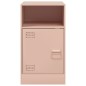vidaXL Nachttische 2 Stk. Rosa 34,5x39x62 cm Stahl vidaXL Nachttische 2 Stk. Rosa 34,5x39x62 cm Stahl