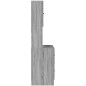 vidaXL Küchenschrank Grau Sonoma 95x50x180 cm Holzwerkstoff vidaXL Küchenschrank Grau Sonoma 95x50x180 cm Holzwerkstoff