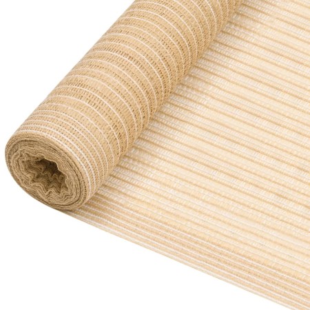 vidaXL Zaunblende Beige 1x25 m HDPE 150 g/m² 