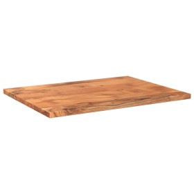vidaXL Tischplatte 80x70x3,8 cm Rechteckig Massivholz Akazie