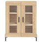 Highboard Sonoma-Eiche 69,5x34x180 cm Holzwerkstoff Highboard Sonoma-Eiche 69,5x34x180 cm Holzwerkstoff