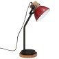 vidaXL Schreibtischlampe 25 W Rot 18x18x60 cm E27 vidaXL Schreibtischlampe 25 W Rot 18x18x60 cm E27