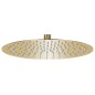 vidaXL Regenbrause Edelstahl 30 cm Rund Golden vidaXL Regenbrause Edelstahl 30 cm Rund Golden