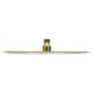 vidaXL Regenbrause Edelstahl 30 cm Rund Golden vidaXL Regenbrause Edelstahl 30 cm Rund Golden