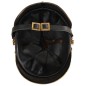 vidaXL Preußische Pickelhaube Antik Replik für LARP Schwarz Stahl vidaXL Preußische Pickelhaube Antik Replik für LARP Schwarz Stahl