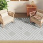 vidaXL Outdoor-Teppich Grau 160x230 cm PP vidaXL Outdoor-Teppich Grau 160x230 cm PP