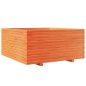 vidaXL Pflanzkübel Wachsbraun 100x100x49,5 cm Massivholz Kiefer vidaXL Pflanzkübel Wachsbraun 100x100x49,5 cm Massivholz Kiefer