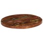 vidaXL Tischplatte Ø 50x2,5 cm Rund Altholz Massiv vidaXL Tischplatte Ø 50x2,5 cm Rund Altholz Massiv