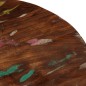 vidaXL Tischplatte Ø 80x2,5 cm Rund Altholz Massiv vidaXL Tischplatte Ø 80x2,5 cm Rund Altholz Massiv