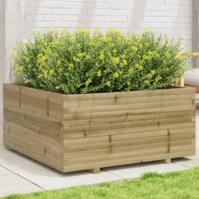 vidaXL Pflanzkübel 100x100x49,5 cm Kiefernholz Imprägniert