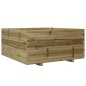 vidaXL Pflanzkübel 100x100x49,5 cm Kiefernholz Imprägniert vidaXL Pflanzkübel 100x100x49,5 cm Kiefernholz Imprägniert