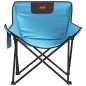 vidaXL Campingstühle 2 Stk. mit Tasche Klappbar Hellblau vidaXL Campingstühle 2 Stk. mit Tasche Klappbar Hellblau
