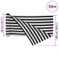 vidaXL Zaunblende Anthrazit und Weiß 1x50 m HDPE 75 g/m² vidaXL Zaunblende Anthrazit und Weiß 1x50 m HDPE 75 g/m²