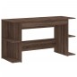 vidaXL Schreibtisch Braun Eichen-Optik 140x50x75 cm Holzwerkstoff vidaXL Schreibtisch Braun Eichen-Optik 140x50x75 cm Holzwerkstoff