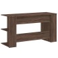 vidaXL Schreibtisch Braun Eichen-Optik 140x50x75 cm Holzwerkstoff vidaXL Schreibtisch Braun Eichen-Optik 140x50x75 cm Holzwerkstoff