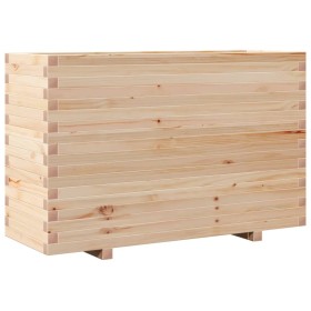 vidaXL Pflanzkübel 110x40x72 cm Massivholz Kiefer