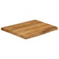 vidaXL Tischplatte mit Baumkante 40x40x2,5 cm Massivholz Mango vidaXL Tischplatte mit Baumkante 40x40x2,5 cm Massivholz Mango