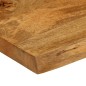 vidaXL Tischplatte mit Baumkante 40x40x2,5 cm Massivholz Mango vidaXL Tischplatte mit Baumkante 40x40x2,5 cm Massivholz Mango