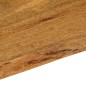 vidaXL Tischplatte mit Baumkante 40x40x2,5 cm Massivholz Mango vidaXL Tischplatte mit Baumkante 40x40x2,5 cm Massivholz Mango