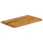 vidaXL Tischplatte mit Baumkante 60x40x2,5 cm Massivholz Mango vidaXL Tischplatte mit Baumkante 60x40x2,5 cm Massivholz Mango