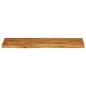 vidaXL Tischplatte mit Baumkante 140x40x2,5 cm Massivholz Mango vidaXL Tischplatte mit Baumkante 140x40x2,5 cm Massivholz Mango