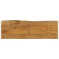 vidaXL Tischplatte mit Baumkante 140x40x2,5 cm Massivholz Mango vidaXL Tischplatte mit Baumkante 140x40x2,5 cm Massivholz Mango