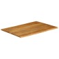 vidaXL Tischplatte mit Baumkante 90x80x2,5 cm Massivholz Mango vidaXL Tischplatte mit Baumkante 90x80x2,5 cm Massivholz Mango