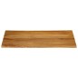 vidaXL Tischplatte mit Baumkante 90x80x2,5 cm Massivholz Mango vidaXL Tischplatte mit Baumkante 90x80x2,5 cm Massivholz Mango