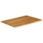 vidaXL Tischplatte mit Baumkante 110x80x2,5 cm Massivholz Mango vidaXL Tischplatte mit Baumkante 110x80x2,5 cm Massivholz Mango