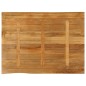 vidaXL Tischplatte mit Baumkante 110x80x2,5 cm Massivholz Mango vidaXL Tischplatte mit Baumkante 110x80x2,5 cm Massivholz Mango