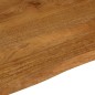 vidaXL Tischplatte mit Baumkante 110x80x2,5 cm Massivholz Mango vidaXL Tischplatte mit Baumkante 110x80x2,5 cm Massivholz Mango