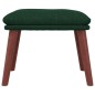 vidaXL Fußhocker Dunkelgrün 45x29,5x35 cm Stoff vidaXL Fußhocker Dunkelgrün 45x29,5x35 cm Stoff