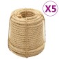 vidaXL Sisalseile 5 Stk. 16 mm 100 m vidaXL Sisalseile 5 Stk. 16 mm 100 m