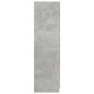 vidaXL Kleiderschrank Betongrau 80x52x180 cm Holzwerkstoff vidaXL Kleiderschrank Betongrau 80x52x180 cm Holzwerkstoff