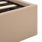 vidaXL Stauraumbett mit LED Cappuccino-Braun Kunstleder 160×200cm vidaXL Stauraumbett mit LED Cappuccino-Braun Kunstleder 160×200cm