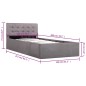 vidaXL Stauraumbett Hydraulisch Taupe Stoff 100×200 cm vidaXL Stauraumbett Hydraulisch Taupe Stoff 100×200 cm