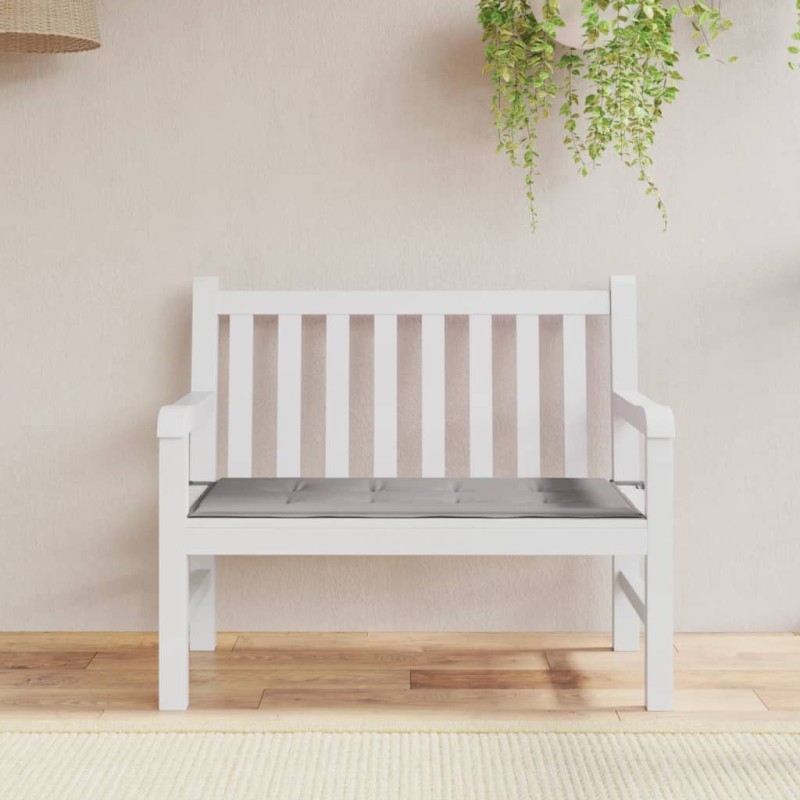 vidaXL Gartenbank-Auflage Grau 100x50x3 cm Oxford-Gewebe vidaXL Gartenbank-Auflage Grau 100x50x3 cm Oxford-Gewebe