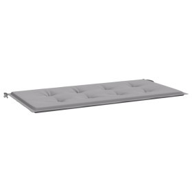 vidaXL Gartenbank-Auflage Grau 100x50x3 cm Oxford-Gewebe