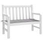 vidaXL Gartenbank-Auflage Grau 100x50x3 cm Oxford-Gewebe vidaXL Gartenbank-Auflage Grau 100x50x3 cm Oxford-Gewebe
